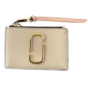 Marc Jacobs SnapShot Zip Top Multi Slim Wallet NEW